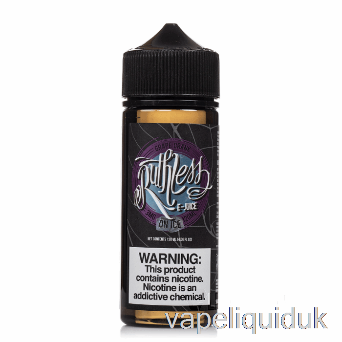 Grape Drank On Ice - Ruthless Vapor - 120mL 3mg Vape Juice